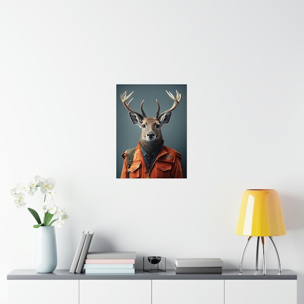 Deer Hunter Poster - Etsy