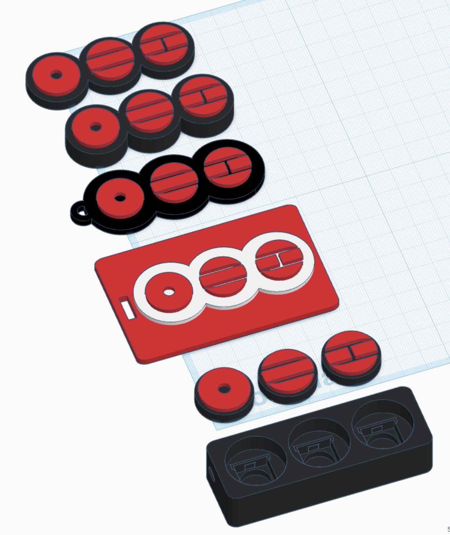 BTS Arirang 3d Printing File .STL Keychain,bagtag, Clicker Fidget - Etsy