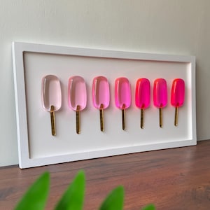 Grote harsijslollykunst| Pop-art| muurdecoratie keuken