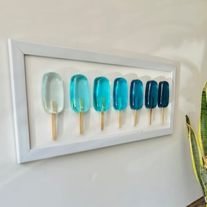 Grote harsijslollykunst| Pop-art| muurdecoratie keuken