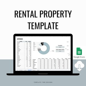 Rental Property Manager: Excel Spreadsheet Template