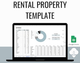 Rental Property Manager: Excel Spreadsheet Template