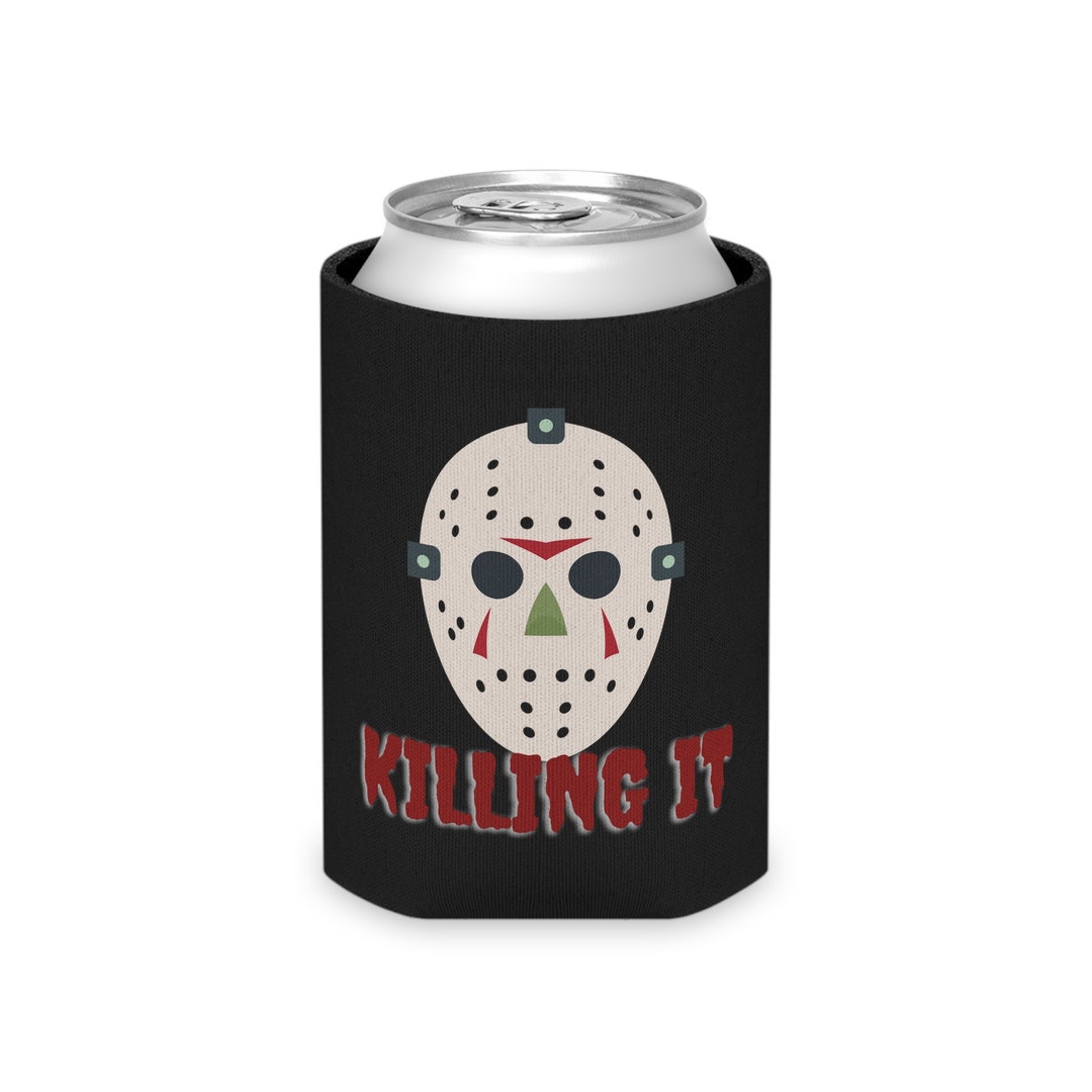 Halloween Killing It Koozie Can Cooler Etsy