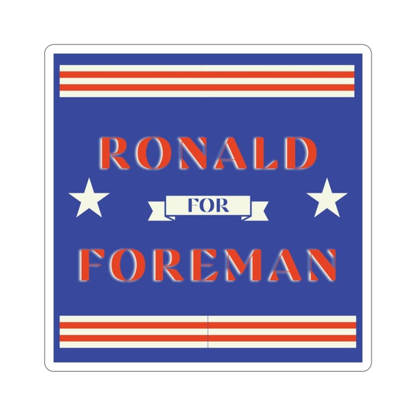 Ronald for Foreman - Jury Duty Show