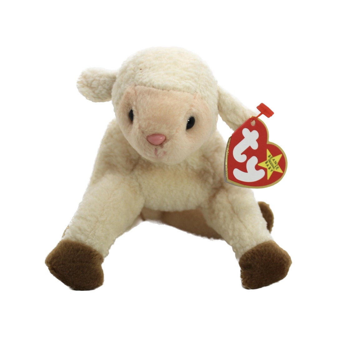 1998 TY ewey Lamb Beanie Baby Perfect Condition - Etsy