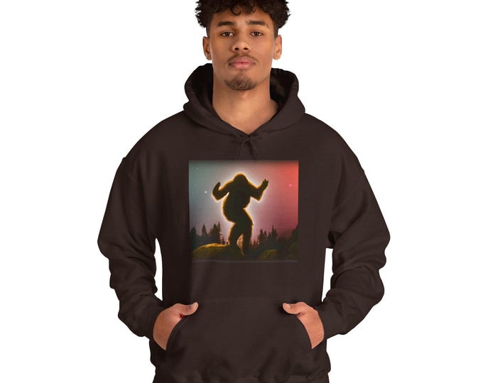 Dancing Sasquatch Unisex Heavy Blend Hooded Sweatshirt