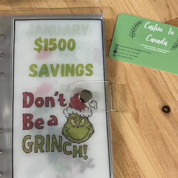Grinch Savings Book