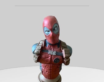 Hand-Painted Deadpool Figurine: Polyester Home Decor Accent