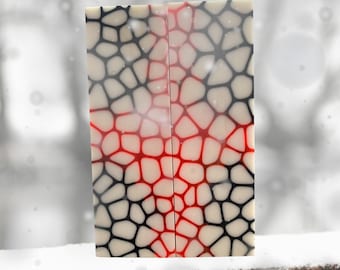 Handmade Epoxy Resin Knife Handle Scales: Custom Design