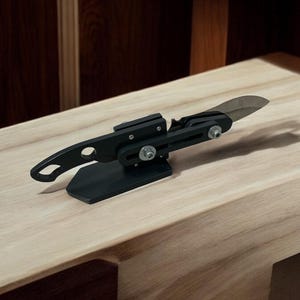 Source for making knives:  Taper Jig for Metal Grinding and Sharpening(carbide)