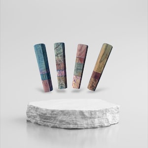 4 Piece Knife Handle Blanks: Japanese Custom Knife Making DIY