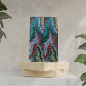 Handcrafted Micarta Knife Handle Scales: Canvas Mikarta, Knife Making Supplies