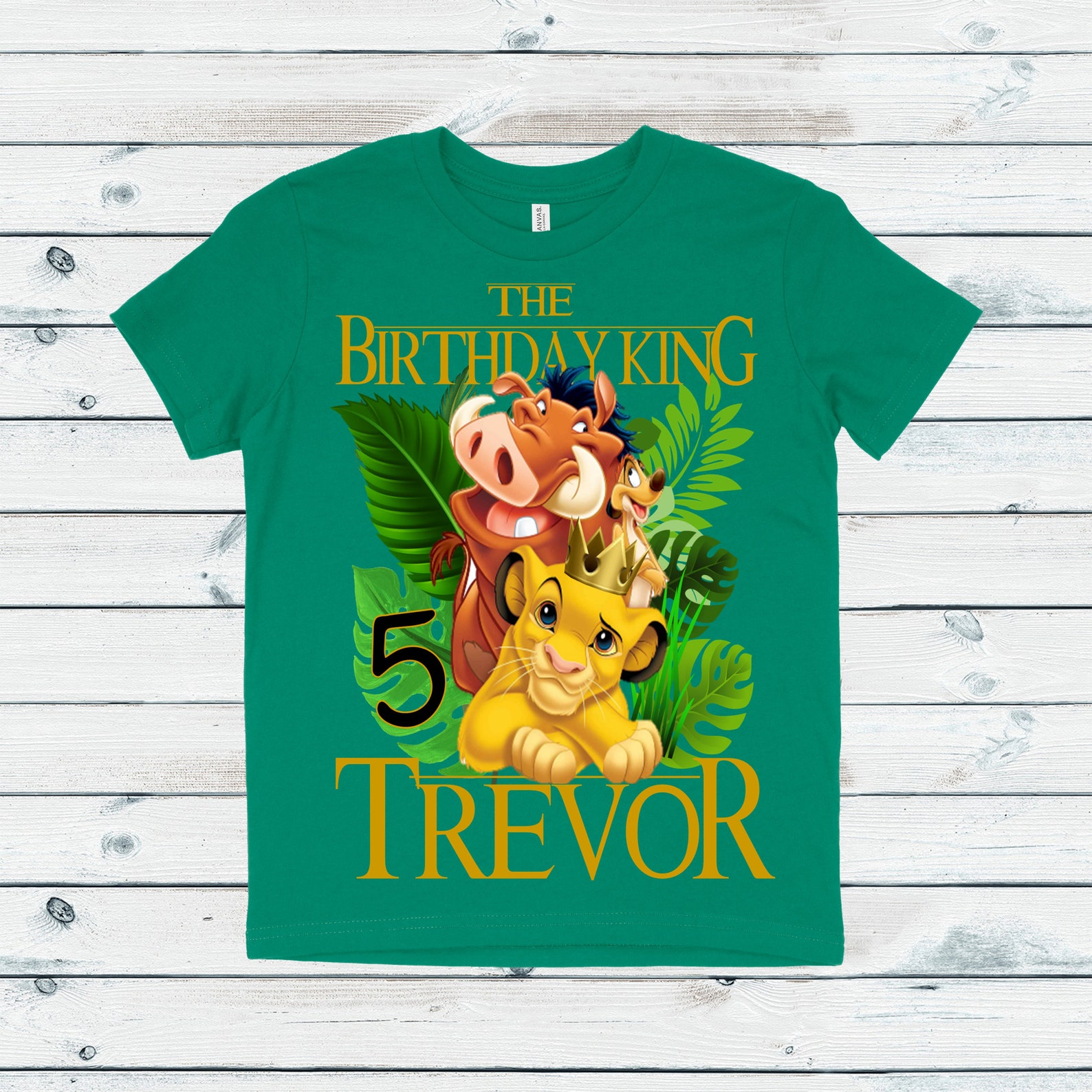 Lion King Birthday Shirt With Matching Family Shirts Available - Etsy