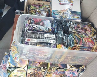 Amazing Value! 100+ AUTHENTIC Pokemon Cards With GUARANTEED Holos & ULTRA Rares -Custom mystery packs pokemoncards for collectors kids