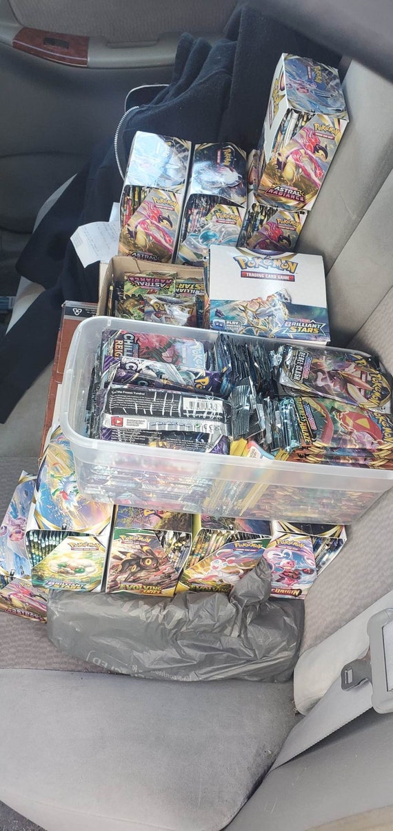 100+ Authentic Pokemon Card Lot - Guaranteed Ultra Rare V/Holos/Rare Cards