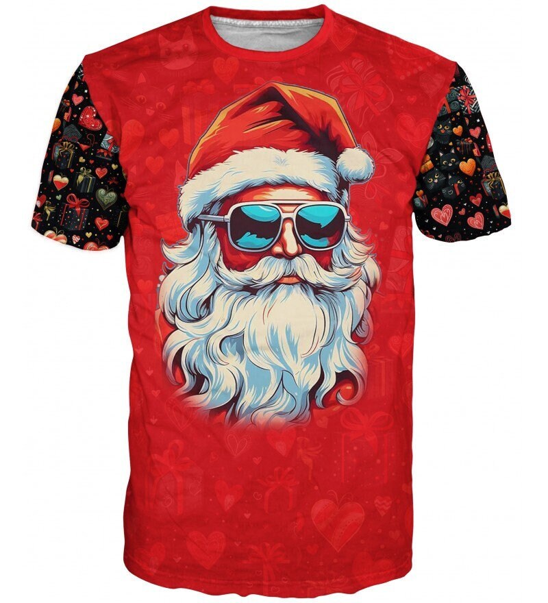 T-shirt Noel - J'peux pas j'attends le Père Noël' T-shirt manches longues  premium Femme