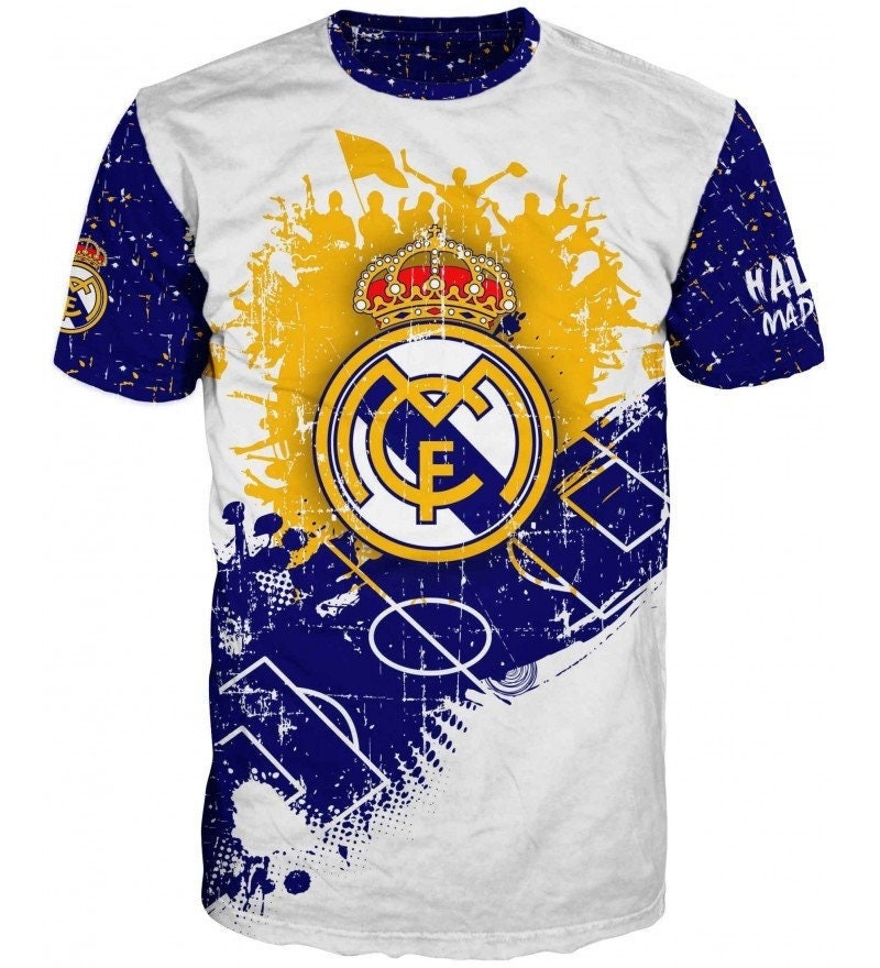 REAL MADRID T shirt Etsy