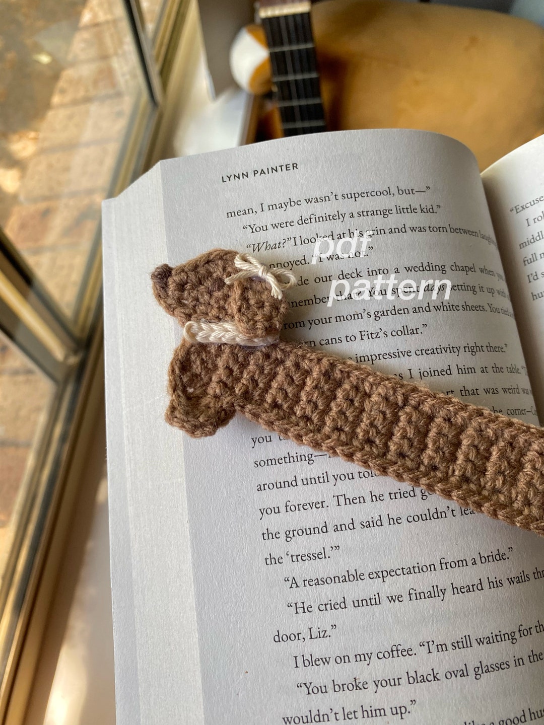 Crochet Dachshund Bookmark PDF Pattern Etsy