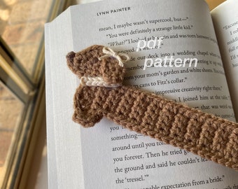 Crochet Dachshund Bookmark PDF Pattern