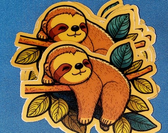 Large Sloth Sticker