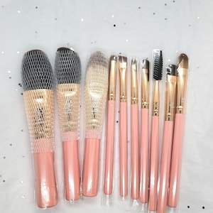 Mini Makeup Brushes | Cute Makeup Brushes | Beauty Tools | Travel Size Makeup Brushes | Gift for Her