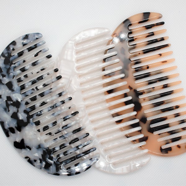 Personalized Hair Comb | Detangling Acetate Hair Comb | Hair Comb | Gifts for Her