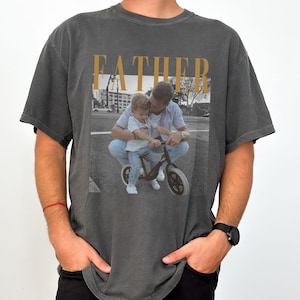 Custom Photo Dad Shirt, Custom Photo Comfort Colors Shirt for Dad, Father's Day Shirt, Fathers Day Gift 2025, Grandpa Gift, Dad Gift bild 2