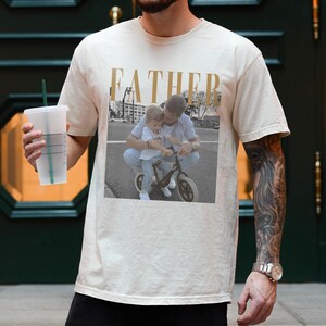 Custom Photo Dad Shirt, Custom Photo Comfort Colors Shirt for Dad, Father's Day Shirt, Fathers Day Gift 2025, Grandpa Gift, Dad Gift bild 3