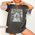 Custom Pet Photo Shirt, Personalized Comfort Colors Pet Shirt, Customized Picture Pet Shirt, Dog Lover Gift, Cat Mom Gift, Pet Loss Gift