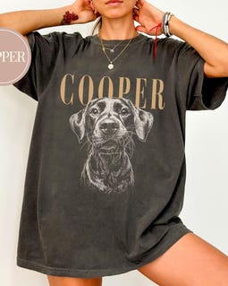 Custom Pet Photo And Name Shirt,Personalized Comfort Colors Pet Shirt,Customized Picture Dog Shirt,Dog Lover Gift,Cat Mom Gift,Pet Loss Gift By CuteLoveGiftsShop Designed by CuteLoveGiftsShop Shop owned by Cutelovegifts 3 years on Etsy