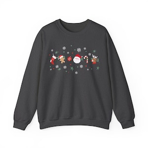 Family Christmas sweater, couple Christmas sweater, sweater women men sweater Christmas design Christmas family sweatshirt family outfit Dark Heather