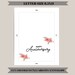 Printable Happy Anniversary Card / Instant Download PDF / Anniversary ...