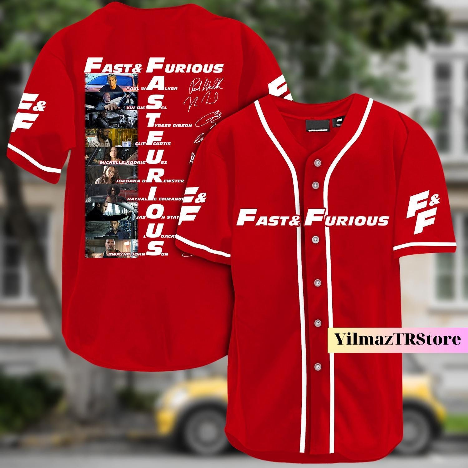 Fast And Furious Shirt, Fast X Movie Shirt, Fast And Furious Baseball Jersey sold by Cane Ardith