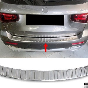 For Mercedes GLB X247 (2019-UP) Chrome Rear Bumper Protector BRUSHED Stainless Steel