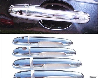 Pour Mercedes W639 VITO VIANO (2003-2014) couvercle de poignée de porte chromé (sans clé) 4 portes en acier inoxydable brillant