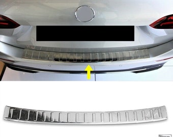 For Mercedes B-CLASS W247 (2018-2022) Chrome Rear Bumper Protector GLOSSY Stainless Steel