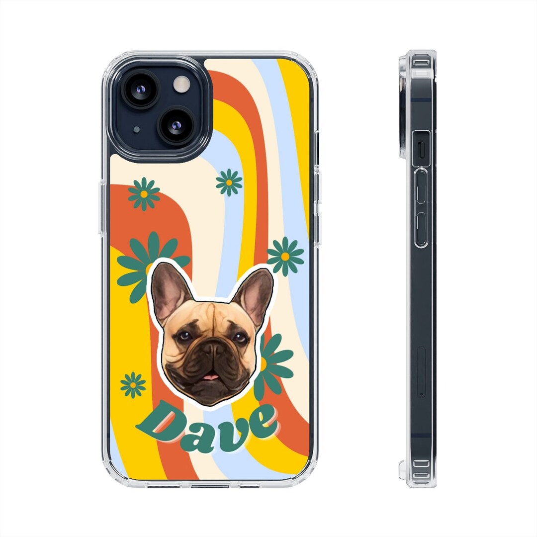 Custom Pet Phone Case Using Pet Photo Name Custom Dog Phone Case Custom