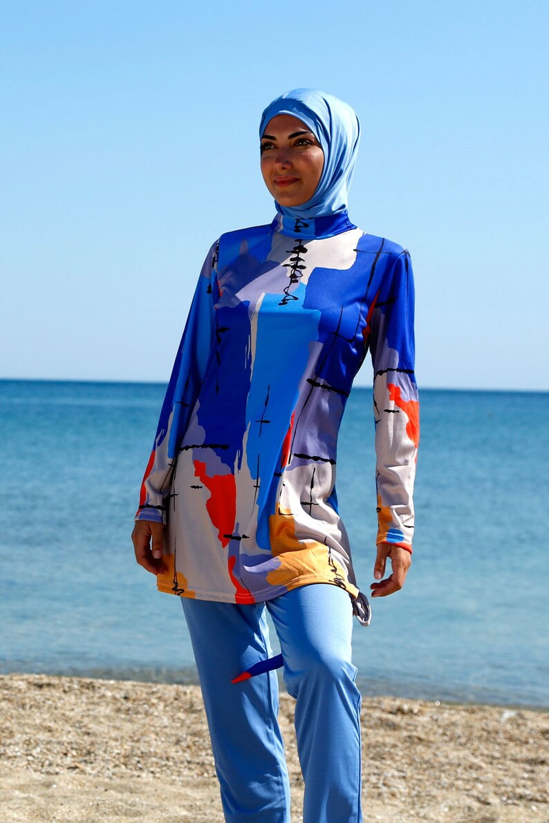 Burkini, Modest Swimwear, Hijab Swimsuit, Summer Dresses Women, Gift
