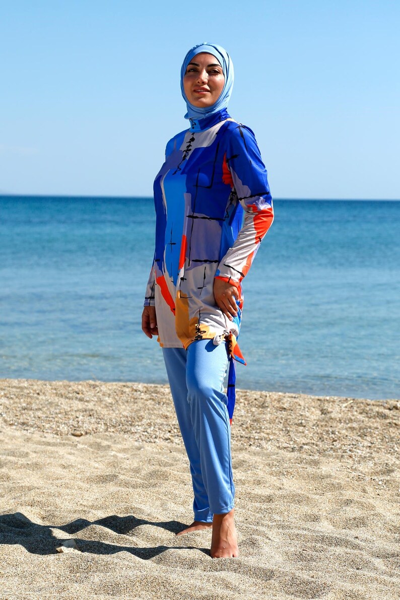 Burkini, Modest Swimwear, Hijab Swimsuit, Summer Dresses Women, Gift