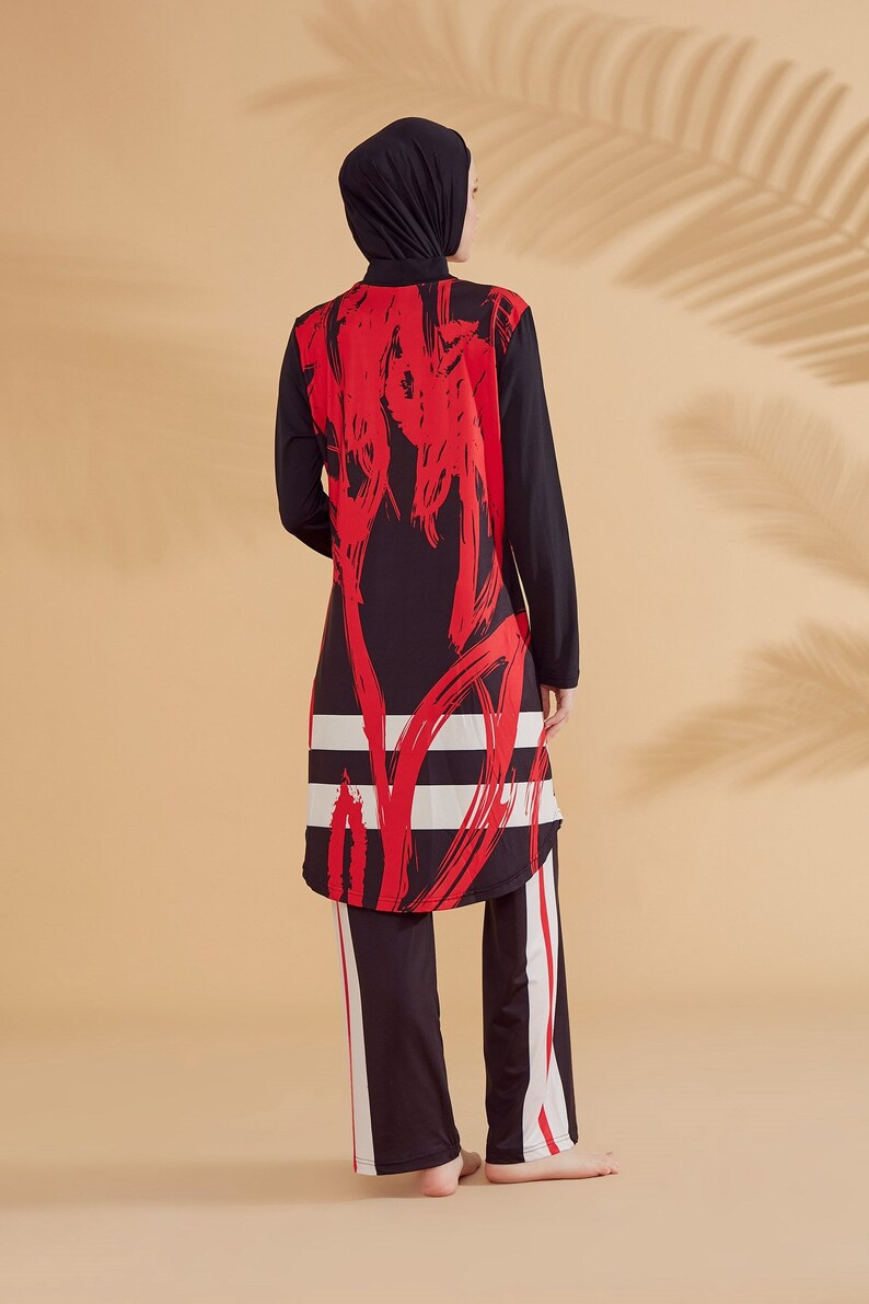 Burkini Modest Swimwear Hijab Swimsuit Summer Dresses Etsy