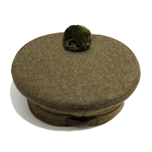 Scottish Tam O&#39; Shanter Hat, Scott&#39;s Hat, Highlander Tam, Wool Beret, Military Men&#39;s Tam Bonnet
