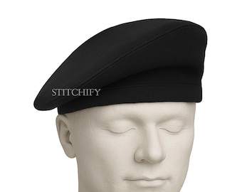 Scottish Tam O' Shanter Hat | Traditional Highlands Dress Bonnet Cap | Scot's Wool Tam Beret