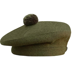 Scottish Tam O&#39; Shanter Hat Scott&#39;s Hat Highlander Tam Winter Hat Men&#39;s Tam Wool Beret Gift Bonnet