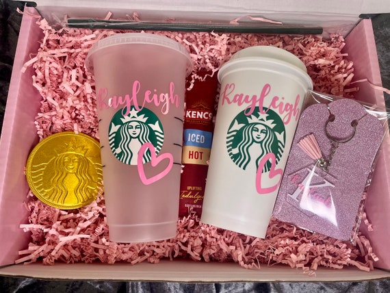 Starbucks Cold & Hot Reusable Cups, Custom Set, Gift 4 her, Cold Cups, Hot  Cups