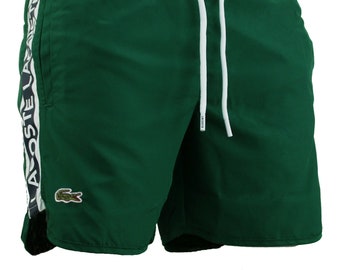 men's lacoste swim shorts