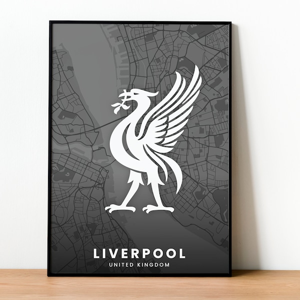 Liverpool Liver Bird Poster | Celebrate the Liver Bird