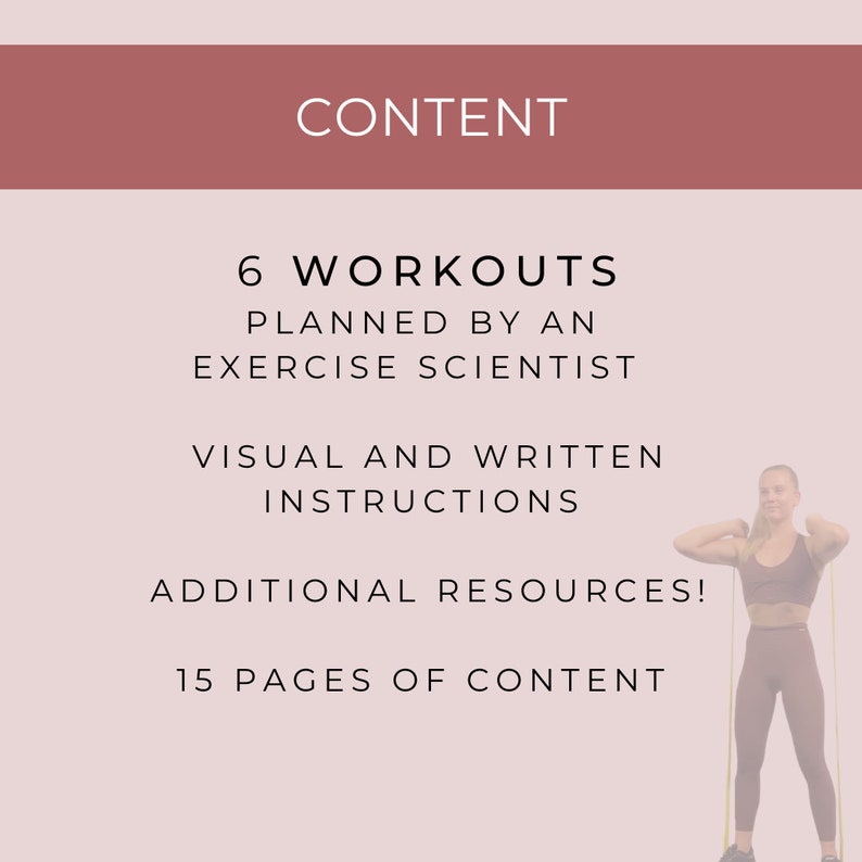 Fresh Look at Resistance Band Workout Home Based Exercise Program For Beginners