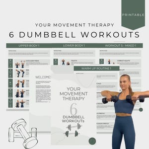 Level 1 DUMBBELL WORKOUT - Home-Based Exercise Program - 6 Sessions - Summer 2025