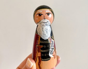 St. Anthony of the Desert Peg Doll