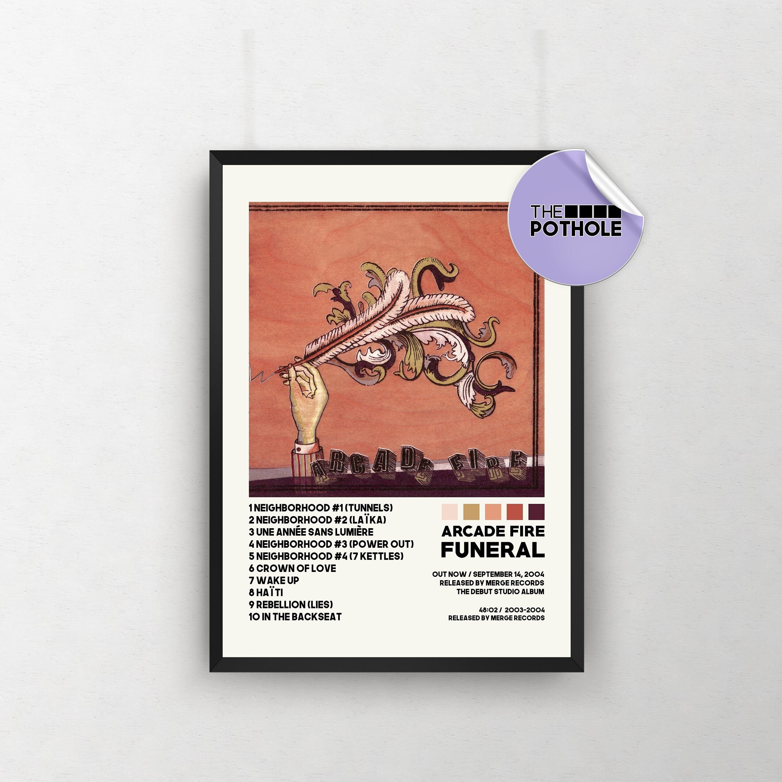 Arcade Fire Posters / Funeral Poster sold by Otobong SKU 41248628